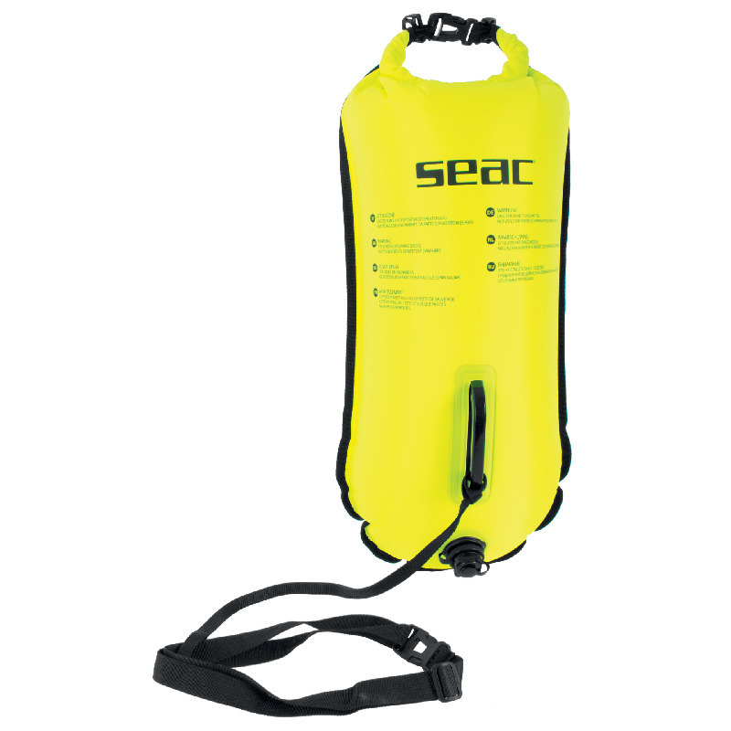 Bova za plivanje Seac Safe Dry žuta 28 litara