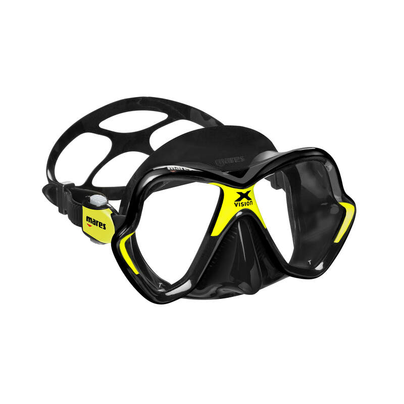 Maska Mares X-Vision crno-žuta