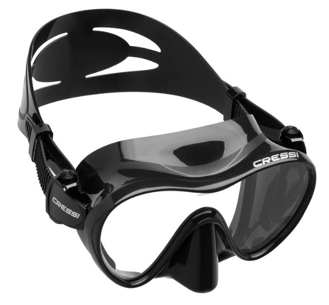 Maska Cressi F1 frameless crna
