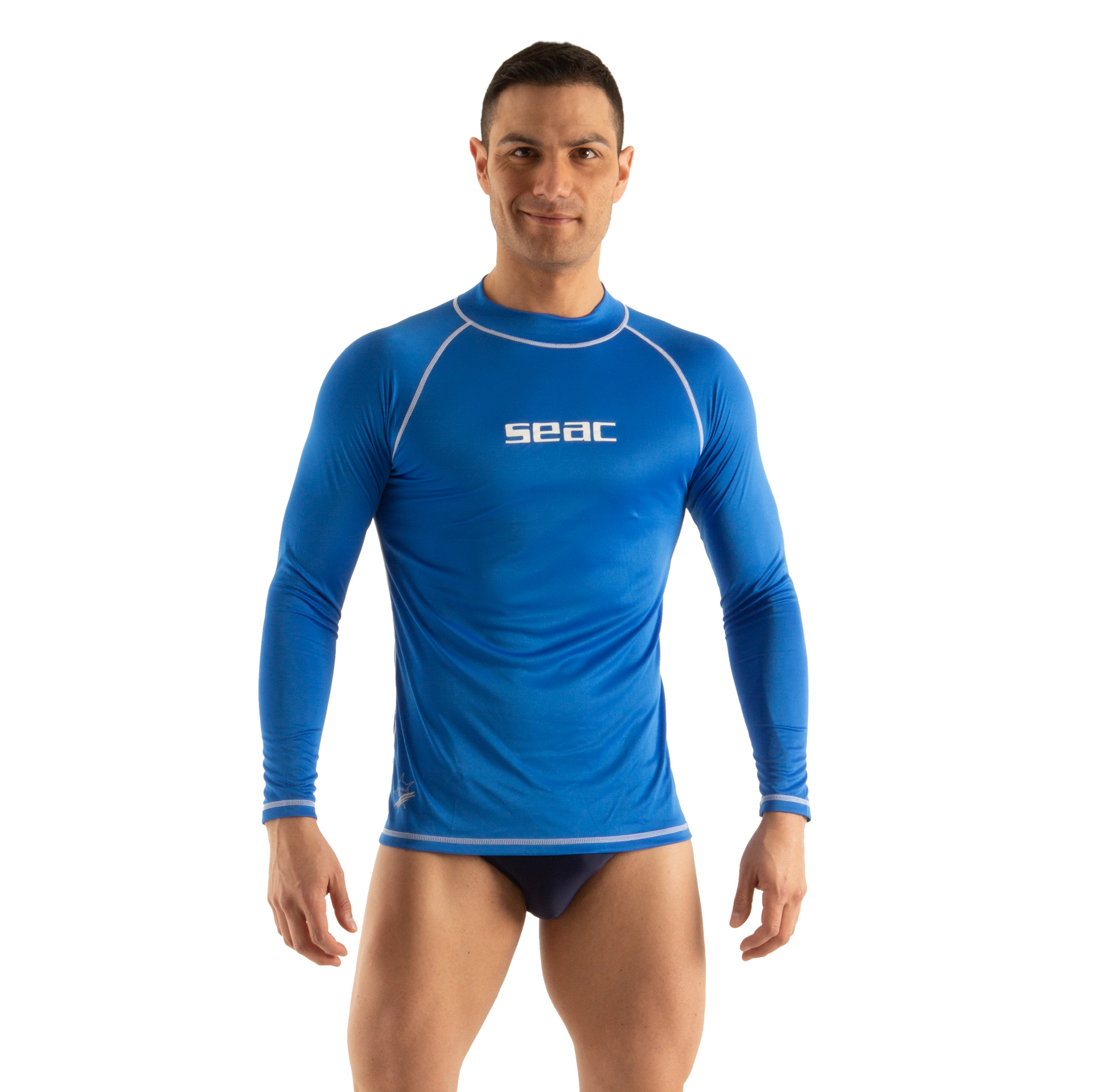 Rashguard majica Seac T-Sun muška duga plava