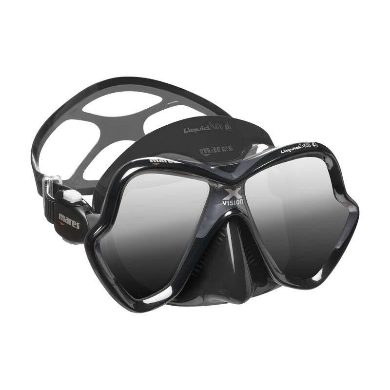 Mares X-Vision Ultra LS maska crna sa reflektujućim staklima
