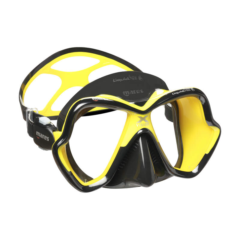 Mares X-Vision Ultra LS maska crno-žuta